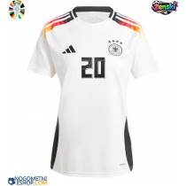 Ženski Nogometni dresi Nemčija Benjamin Henrichs #20 Domači EP 2024 Kratek Rokav